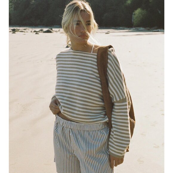 NWOT BOHÈME | The Stripe Knit Pullover - Picture 3 of 6